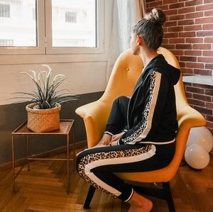 Vintage Havana Cheetah Stripe Joggers